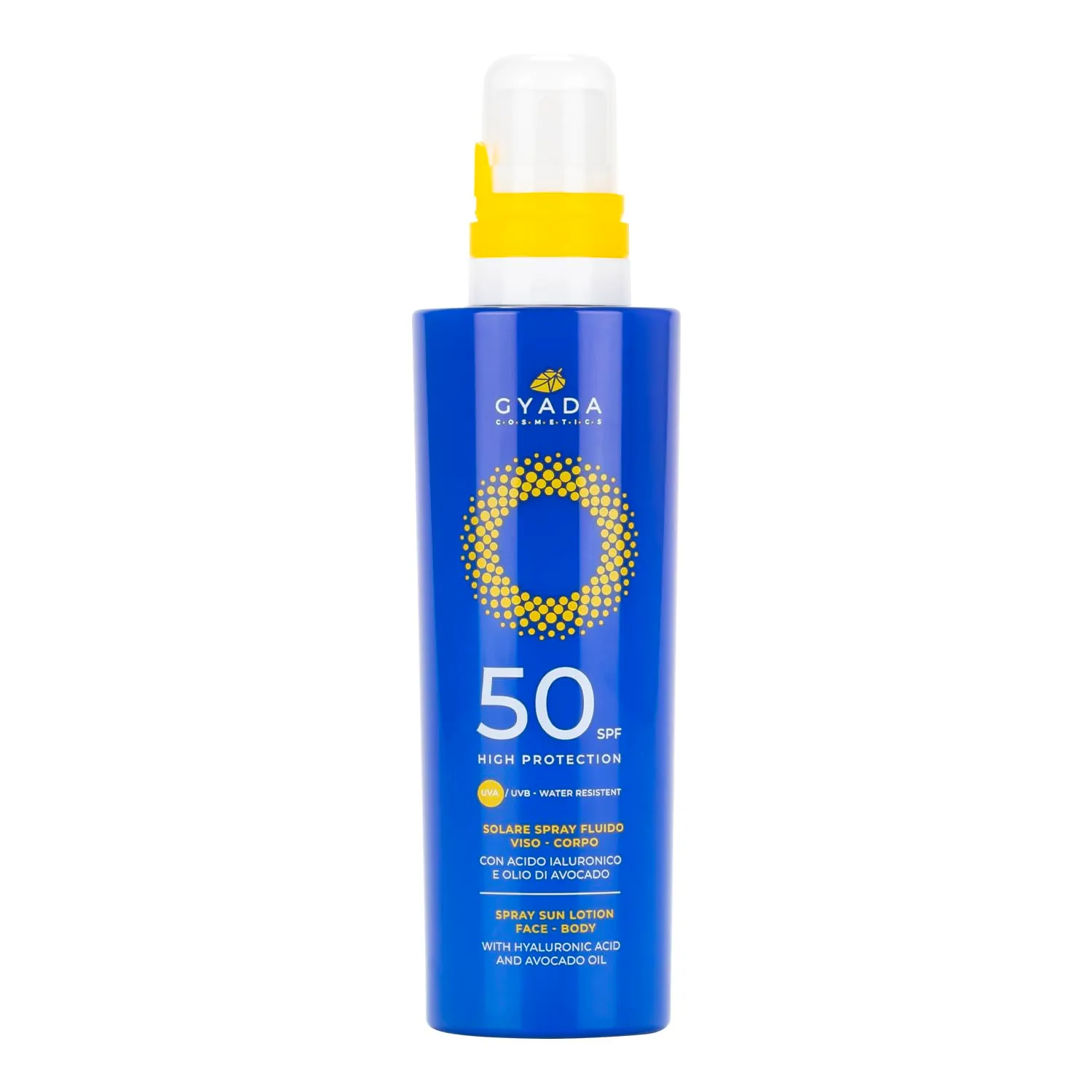 Gyada Solare Spray SPF 20 viso corpo 200 ml protezione media