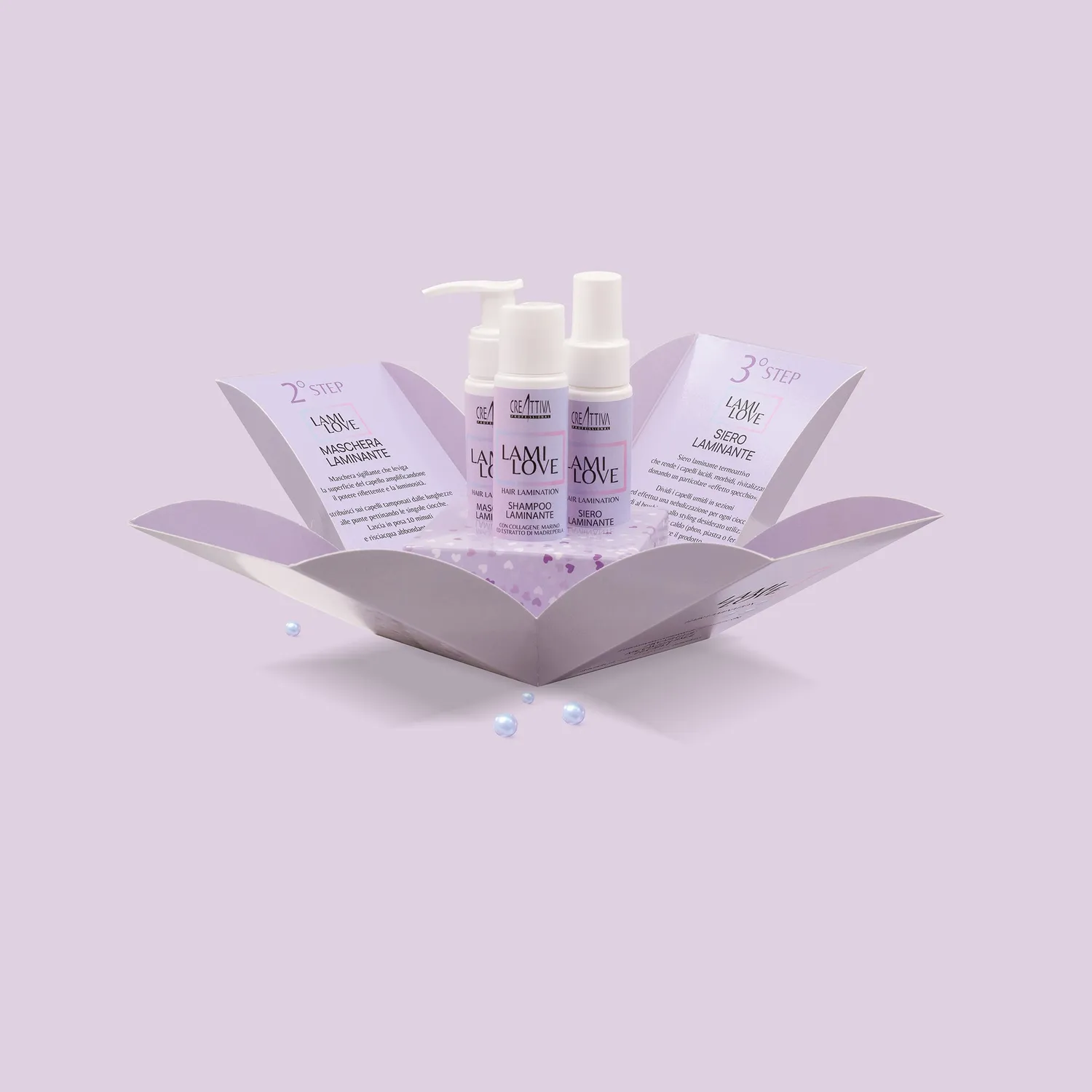Creattiva LamiLove Discovery Box Kit Laminazione 60+50+50 ml