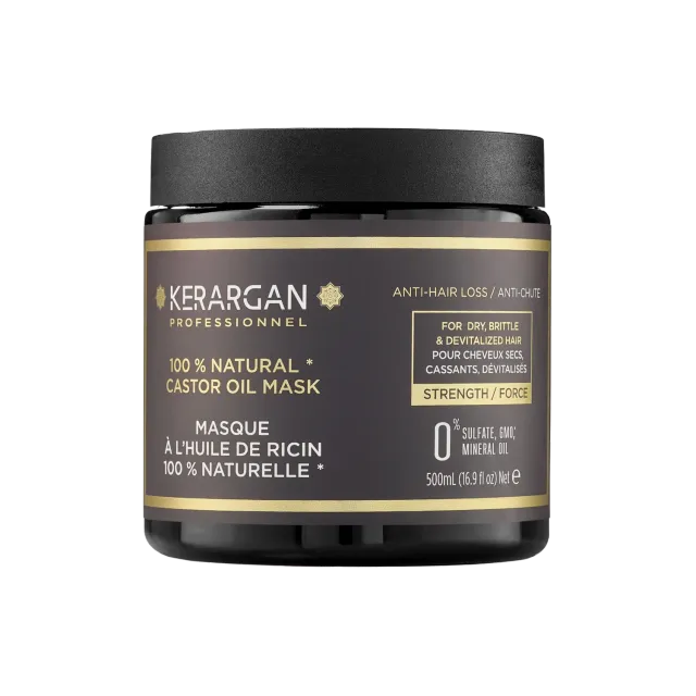 Kerargan Ricin Anti-caduta maschera capelli 500ml rinforzante