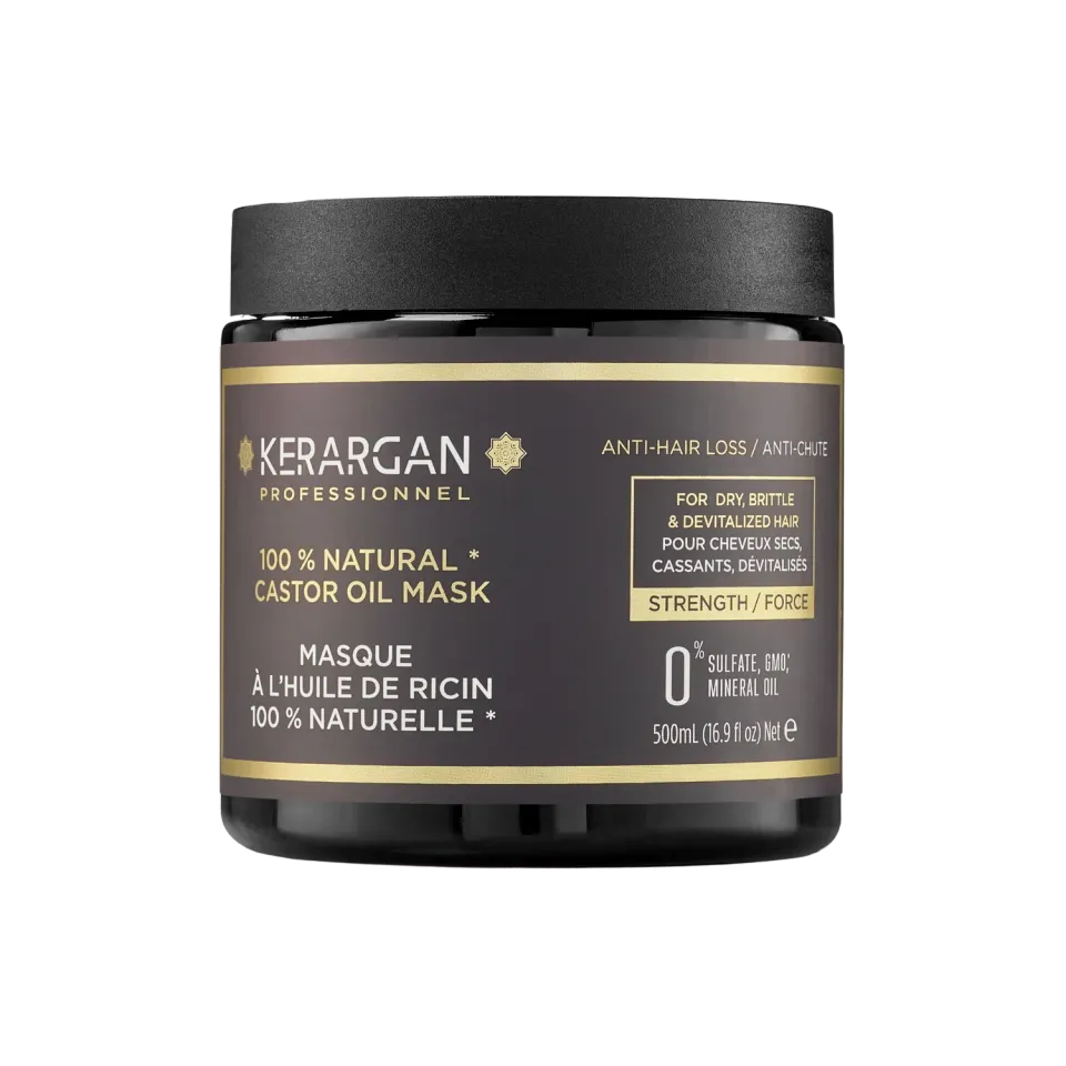 Kerargan Ricin Anti-caduta maschera capelli 500ml rinforzante