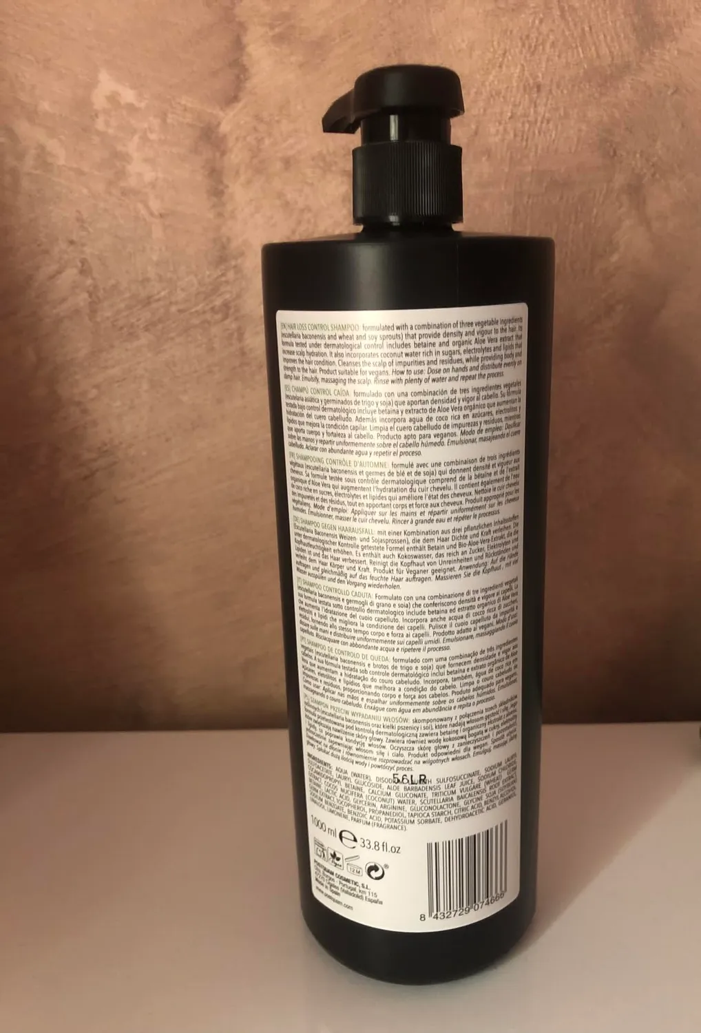 Postquam Organicals shampoo anticaduta 1000 ml senza solfati