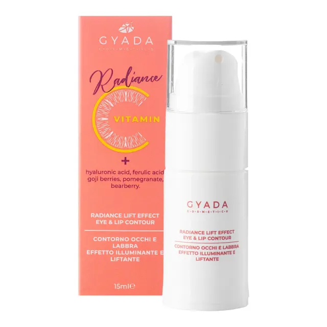 Gyada Radiance Lift Effect contorno occhi labbra vitamina C 15 ml