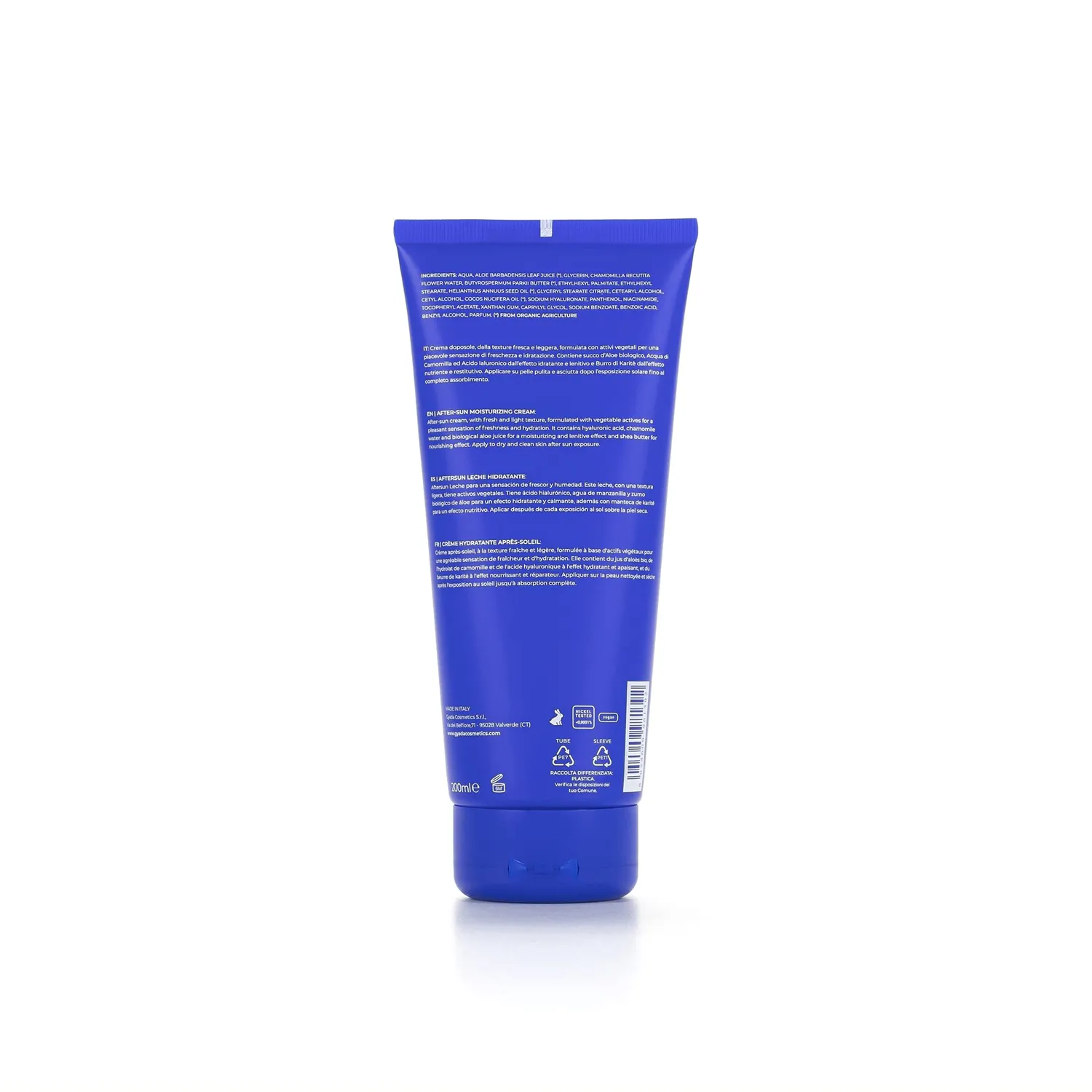 Gyada Solari Crema doposole aloe idratante 200 ml