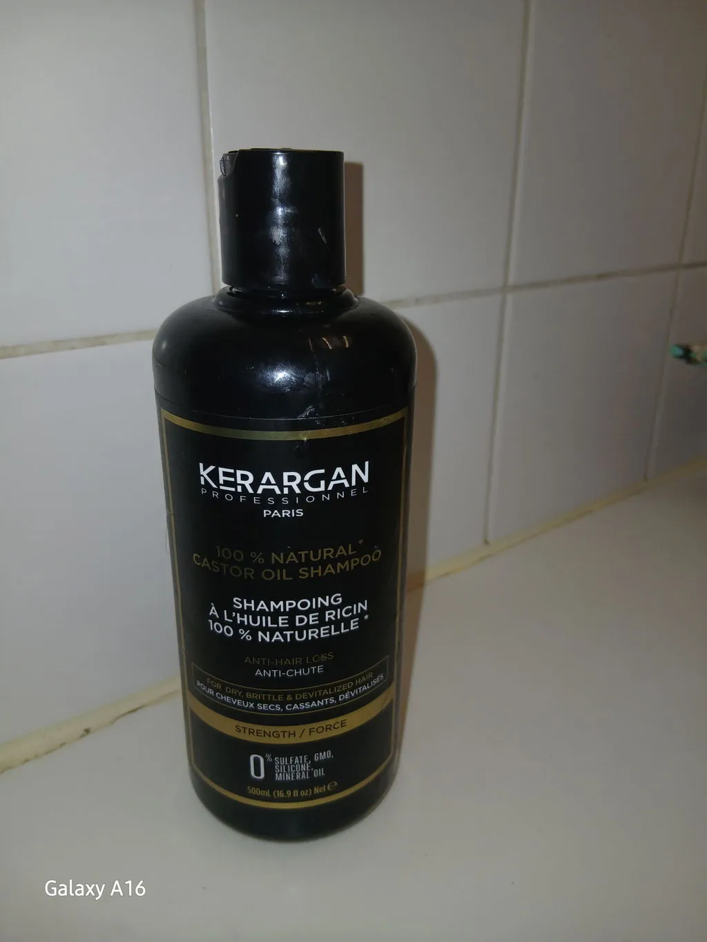 Kerargan Ricin Crescita shampoo 500ml olio di ricino forza