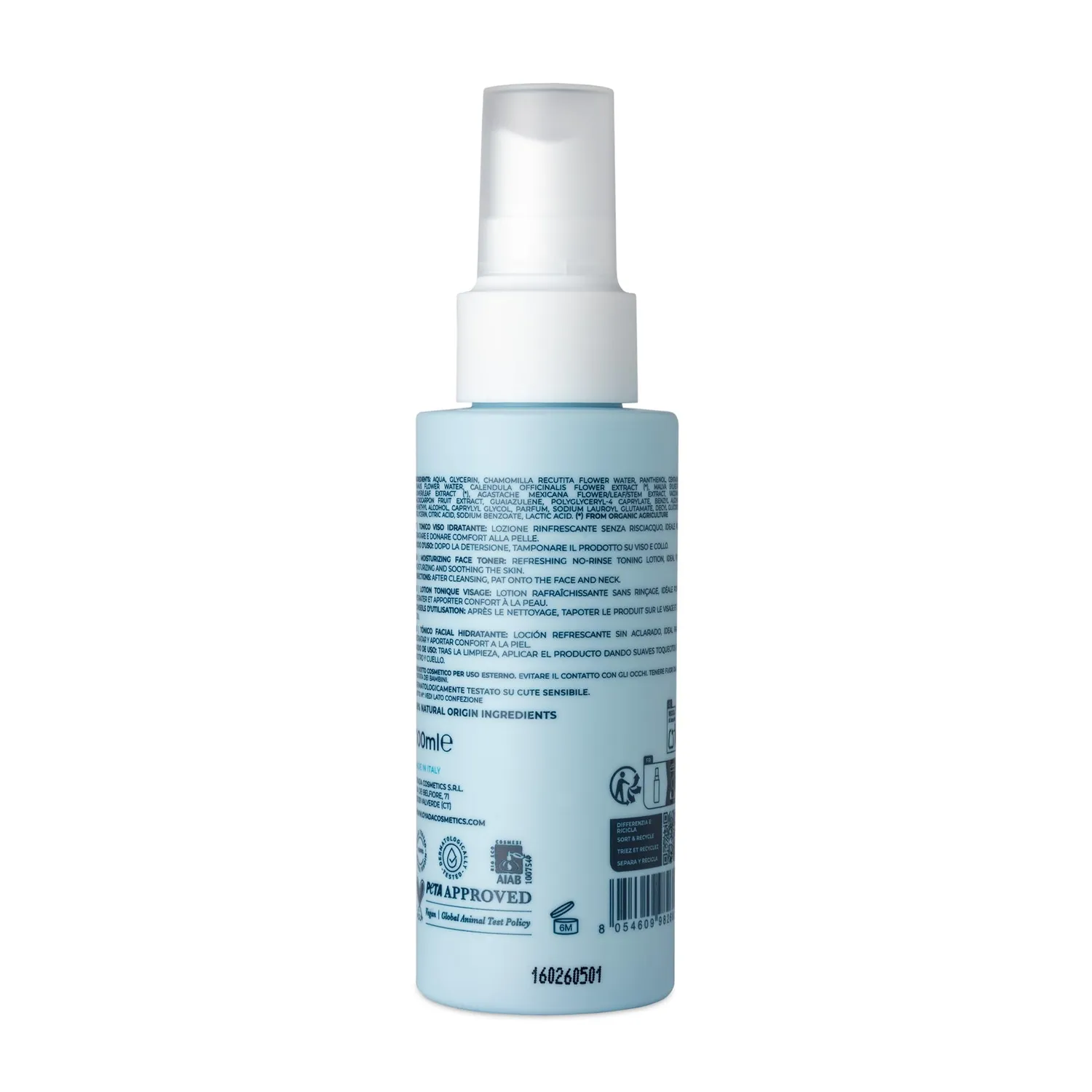 Gyada Tonico Viso pantenolo 100ml spray camomilla