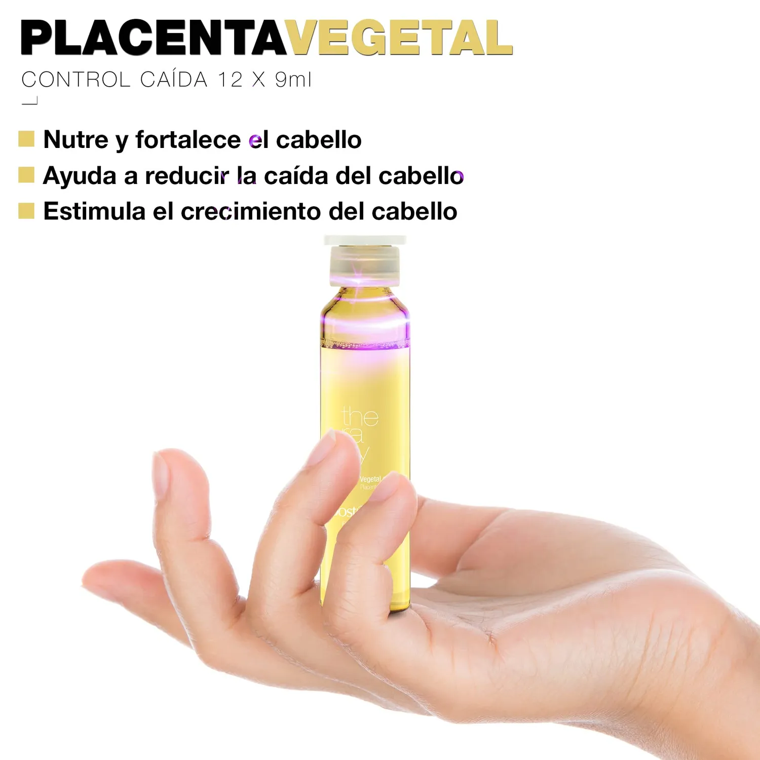 Postquam Kit Anticaduta Placenta Vegetale fiale + shampoo 500 ml rinforzante