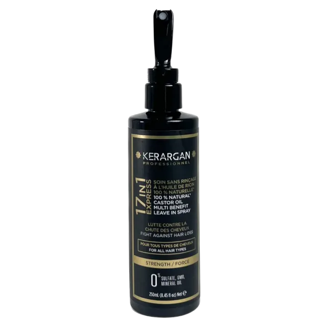 Kerargan Ricin lozione spray capelli 250 ml rinforzante 17in1