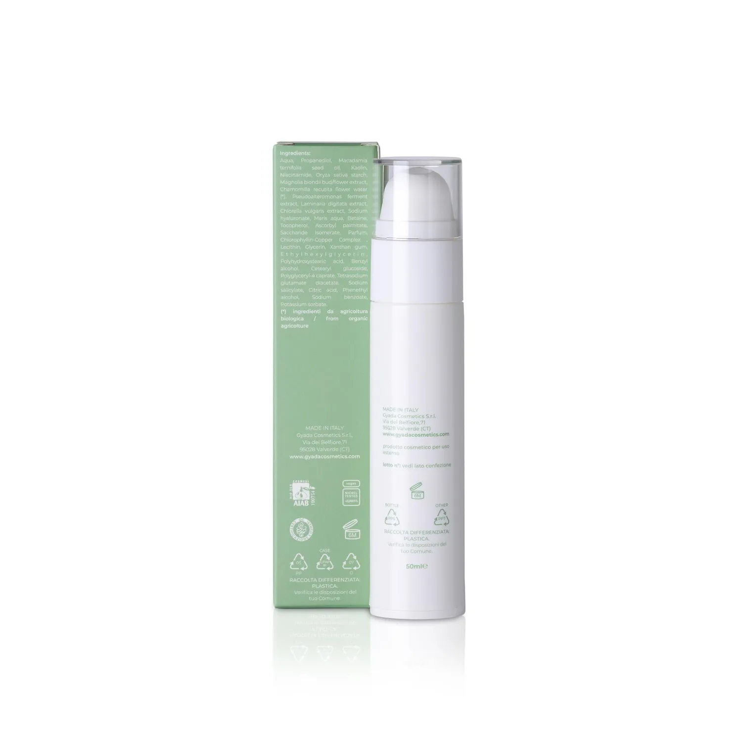 Gyada Re:Purityskin Crema Gel Viso 50 ml opacizzante