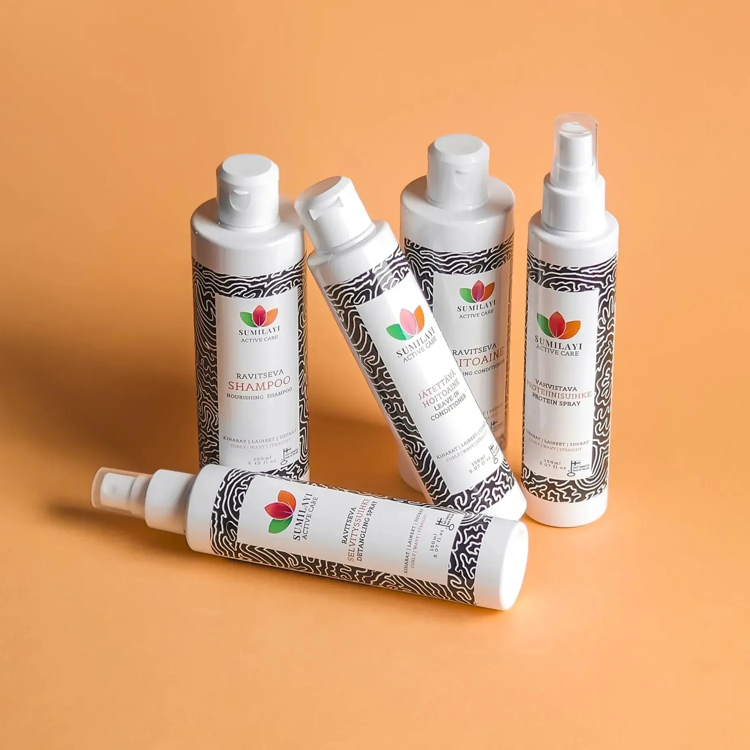 Sumilayi Active Care set capelli completo 5 pezzi nutriente