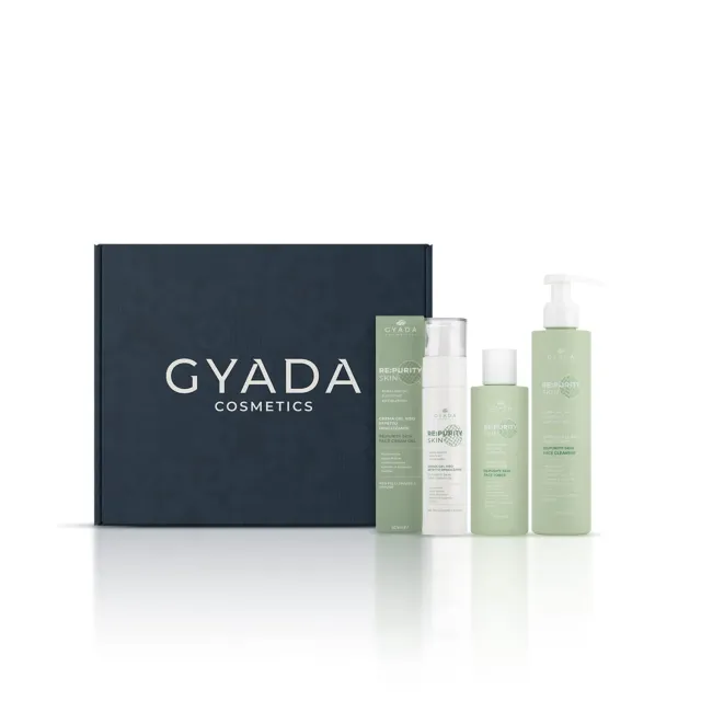 Gyada Re-Purity Stay Matt Box set viso 3 pezzi opacizzante