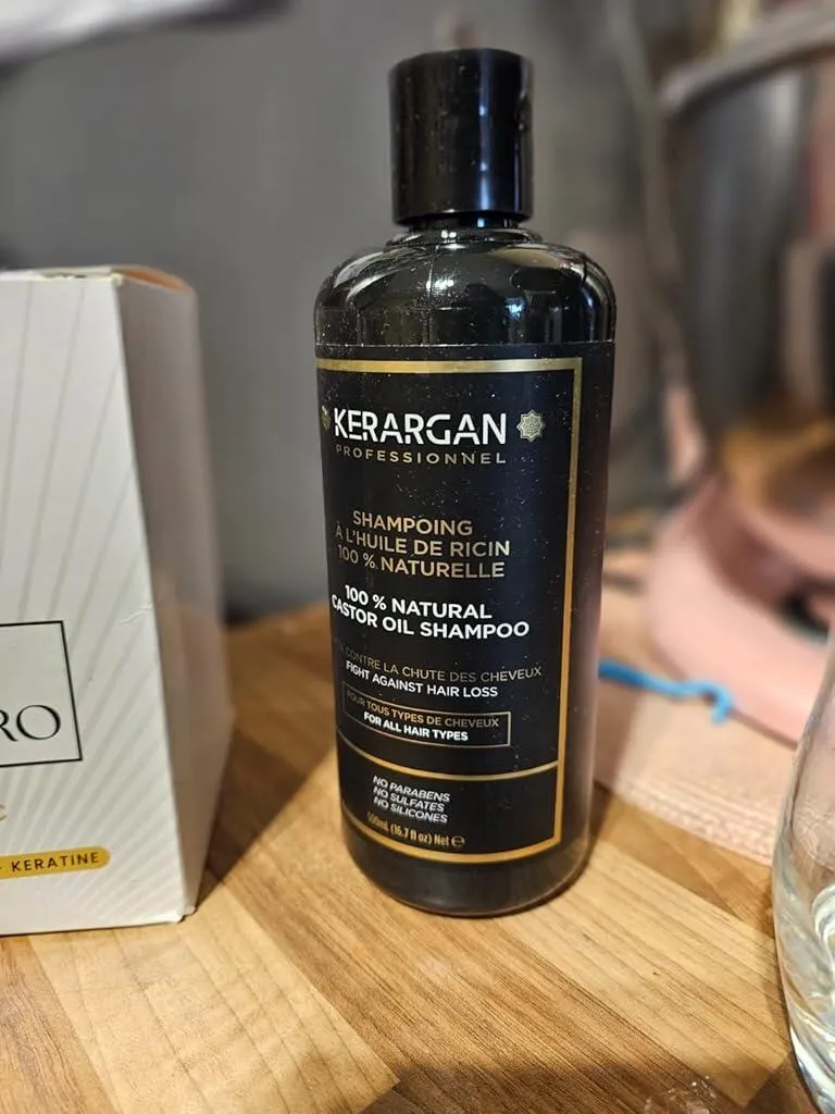Kerargan Ricin Crescita shampoo 500ml olio di ricino forza