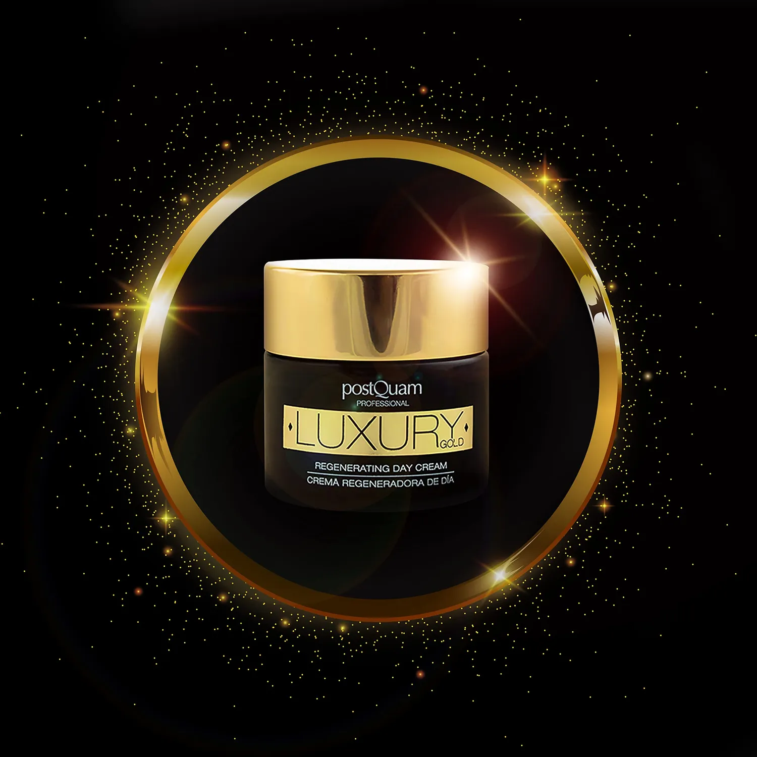Postquam Luxury Gold Crema Giorno Rigenerante 50 ml Acido Ialuronico