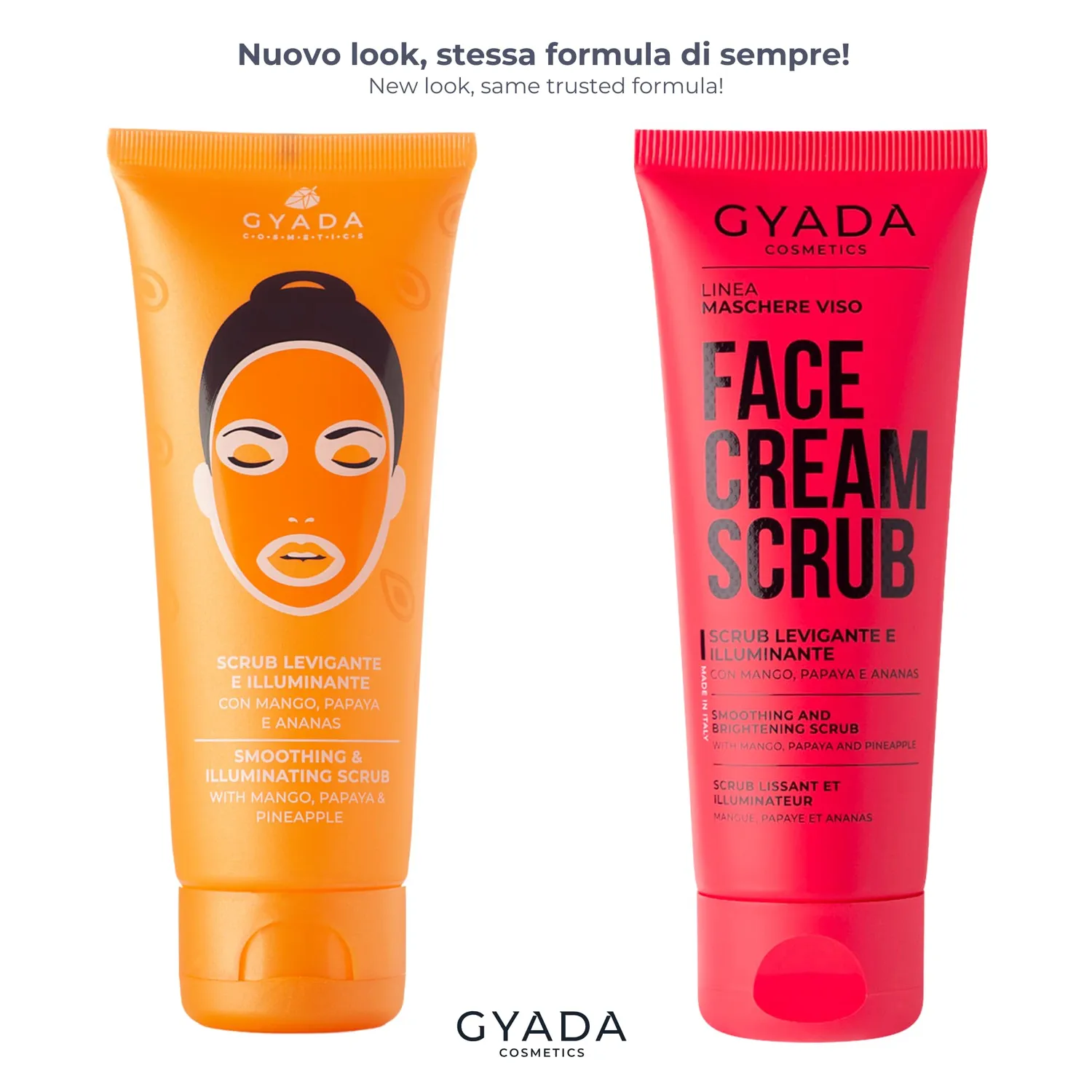 Gyada Daily Skin Routine Scrub Viso Levigante e Illuminante 75 ml
