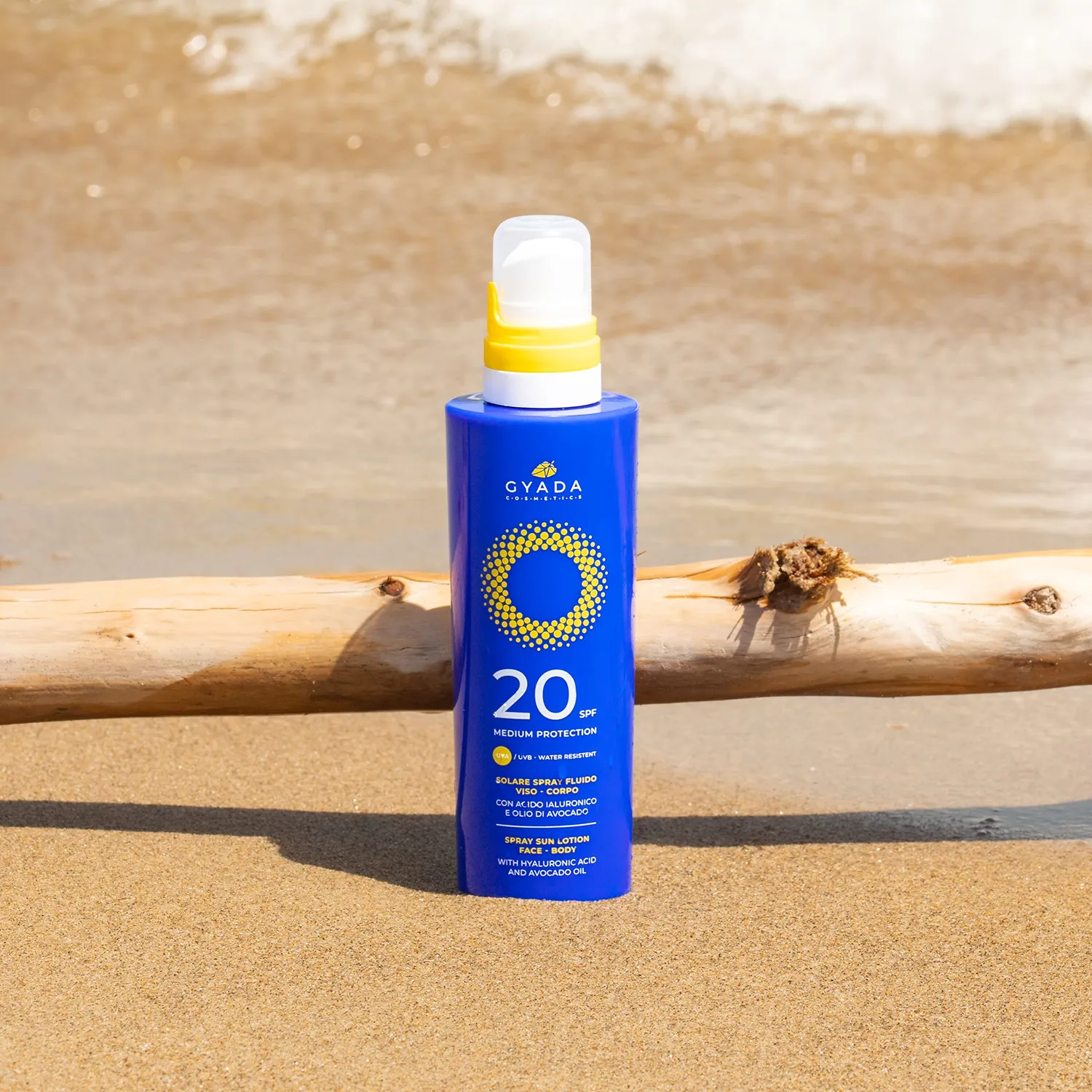 Gyada Solare Spray SPF 20 viso corpo 200 ml protezione media