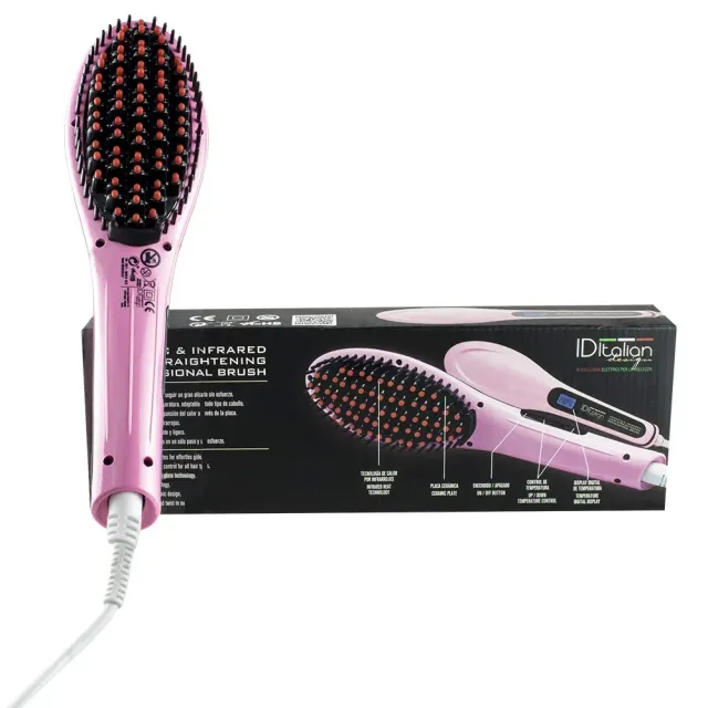 Postquam Iditalian Ceramic Infrared spazzola elettrica 50W rosa