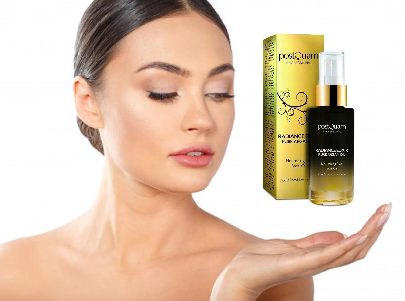 Postquam Radiance Elixir Olio viso argan nutriente 30 ml