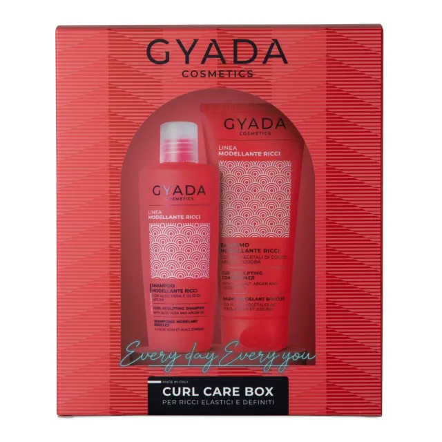 Gyada Modellante Ricci Curl Care Box Shampoo Balsamo 2 pezzi
