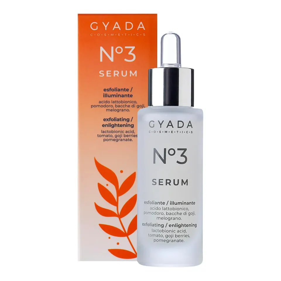 Gyada Sieri Viso N.3 Esfoliante Siero Viso 30 ml illuminante