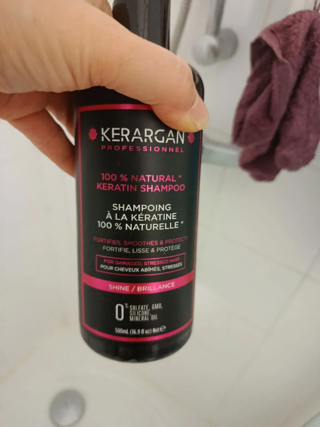 Kerargan Kit Cheratina 3 Step kit capelli 3x500ml riparatore