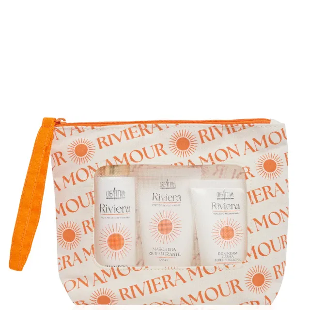 Creattiva Riviera Mon Amour pochette mare 17x21 cm policotone