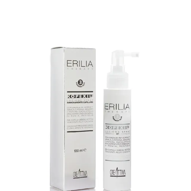 Creattiva Erilia Kopexil Lozione Spray Rinnovamento 100 ml anticaduta