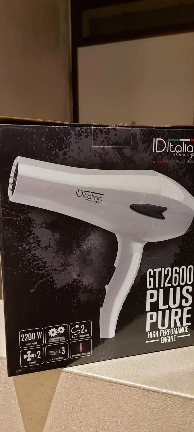 ID Italian Design phon capelli bianco 2200W professionale