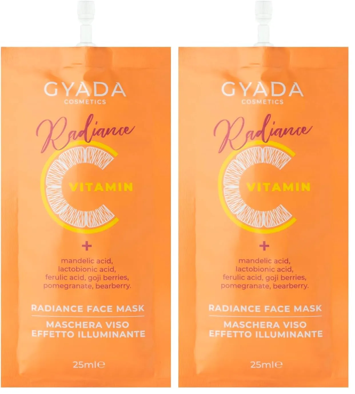 Gyada Radiance Maschera Viso 25ml Vitamina C
