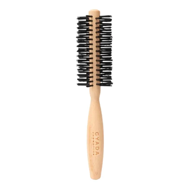 Gyada Cosmetics Spazzola Rotonda Small capelli corti legno antistatica