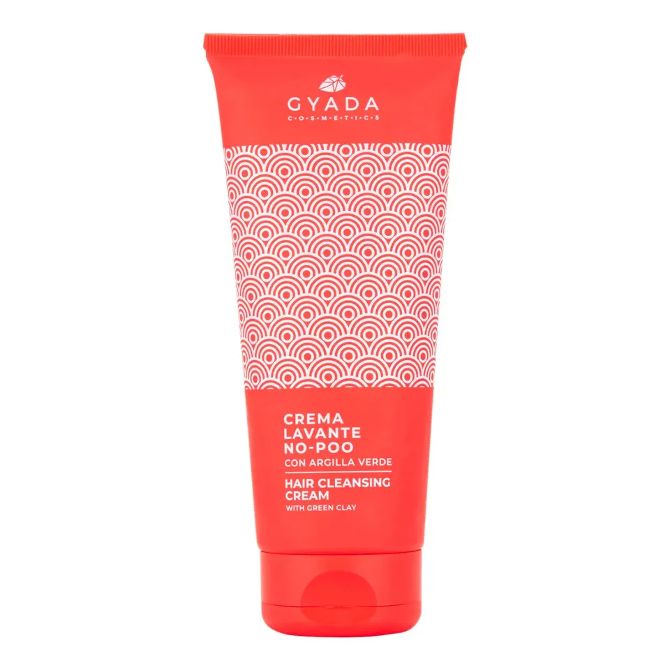 Gyada Modellante Ricci crema lavante No-Poo 200 ml argilla verde