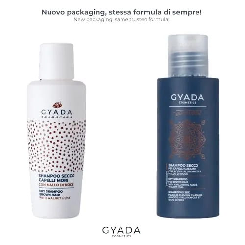 Gyada Cosmetics shampoo secco 50g castani volumizzante
