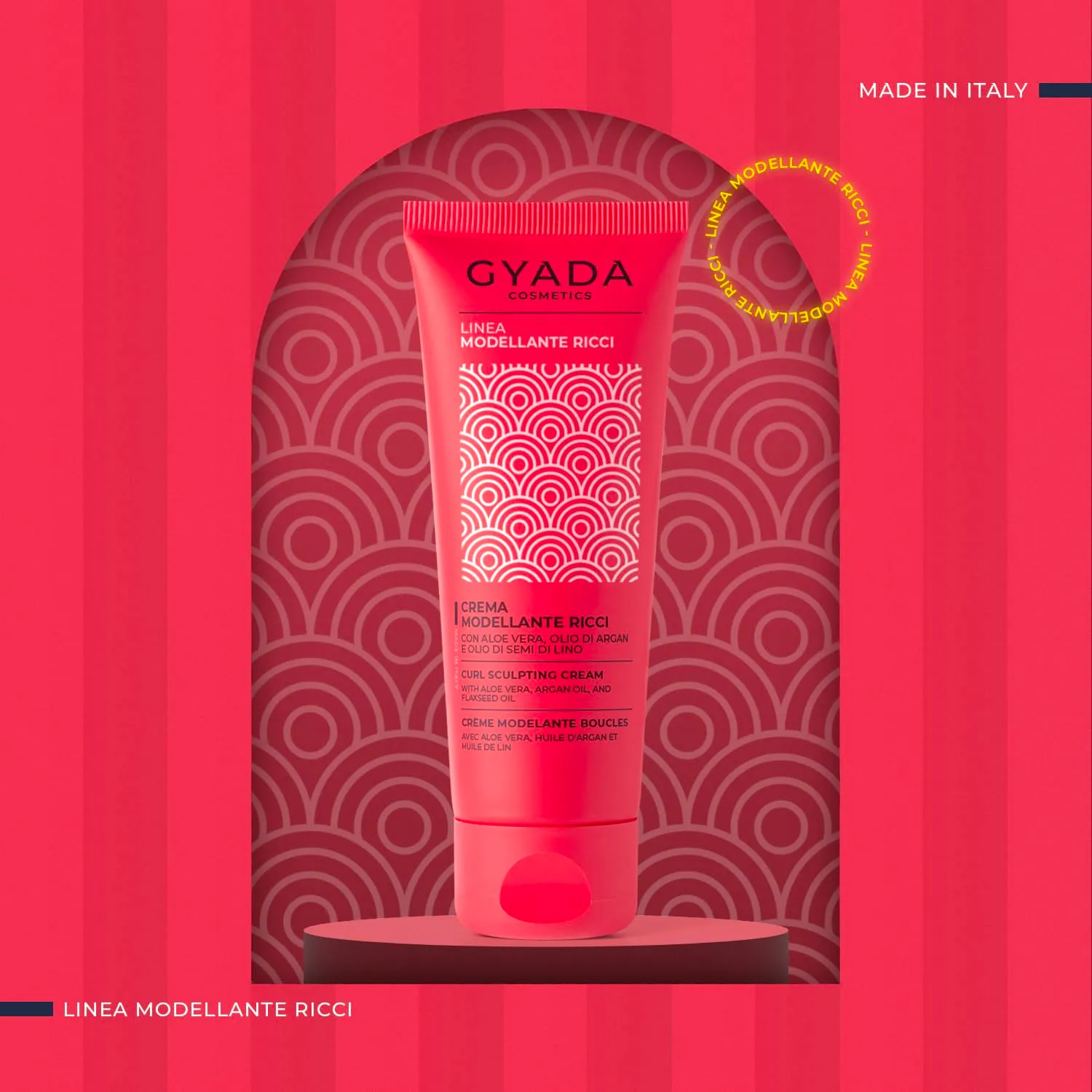 Gyada Modellante Ricci Crema Capelli 75 ml anticrespo