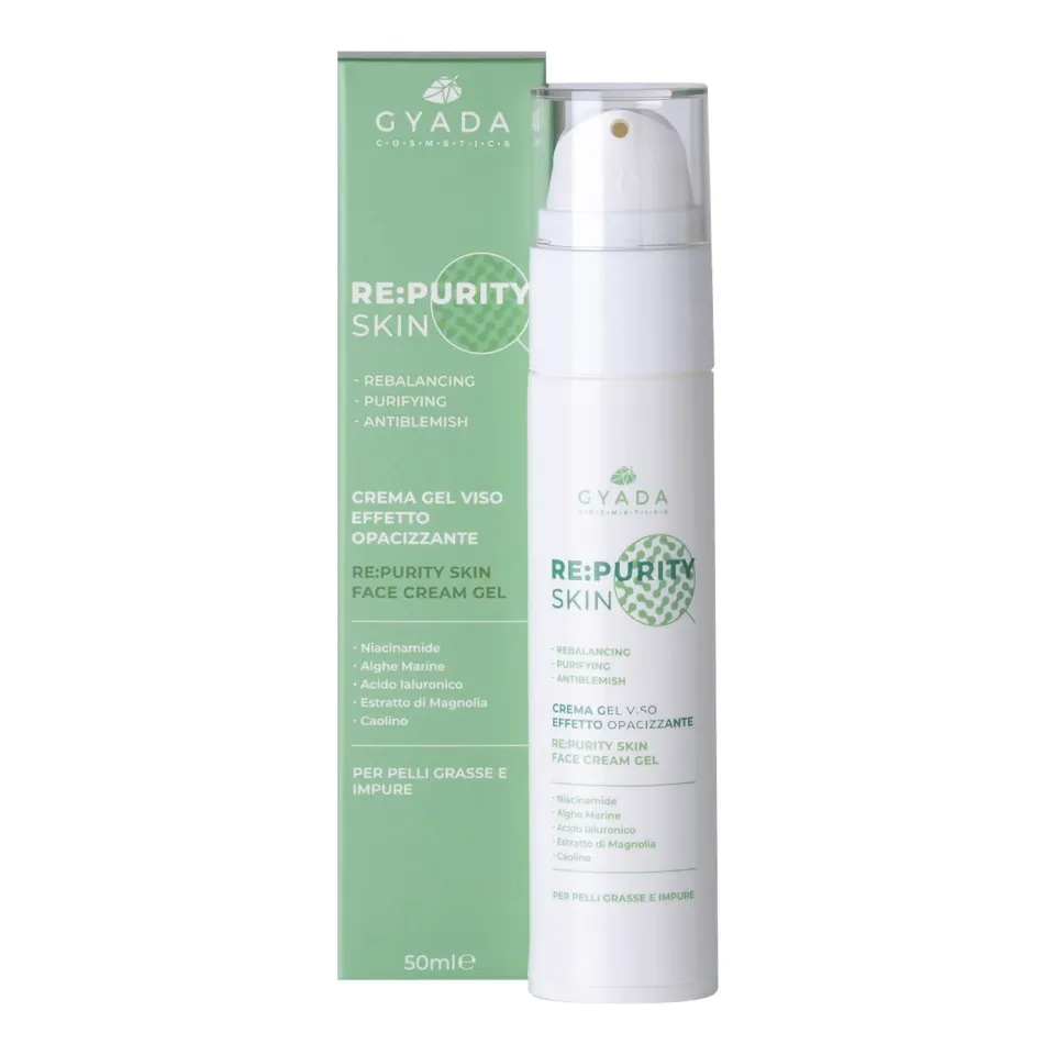 Gyada Re:Purityskin Crema Gel Viso 50 ml opacizzante