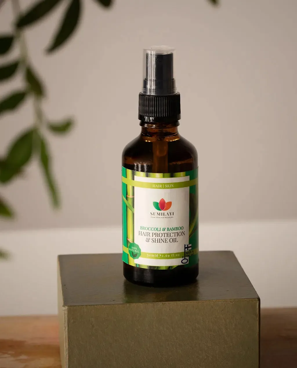 Sumilayi Broccoli Bamboo Olio Capelli 50 ml Anticrespo