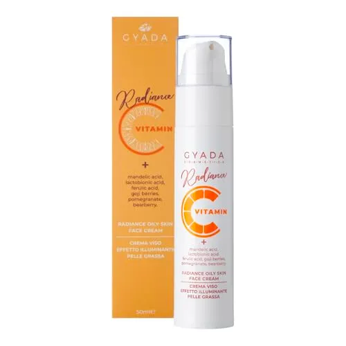 Gyada Cosmetics Radiance Crema Viso Vitamina C 50 ml Pelli Grasse