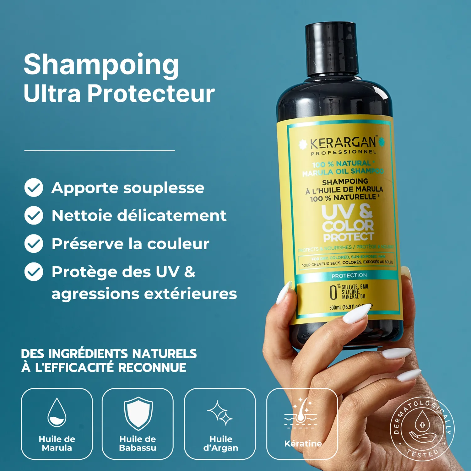 Kerargan Marula UV Duo Shampoo Maschera 2x500 ml