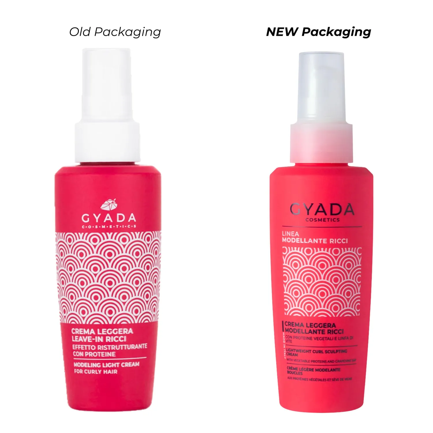Gyada Cosmetics Modellante Ricci Crema Leggera Leave-in 125 ml anticrespo