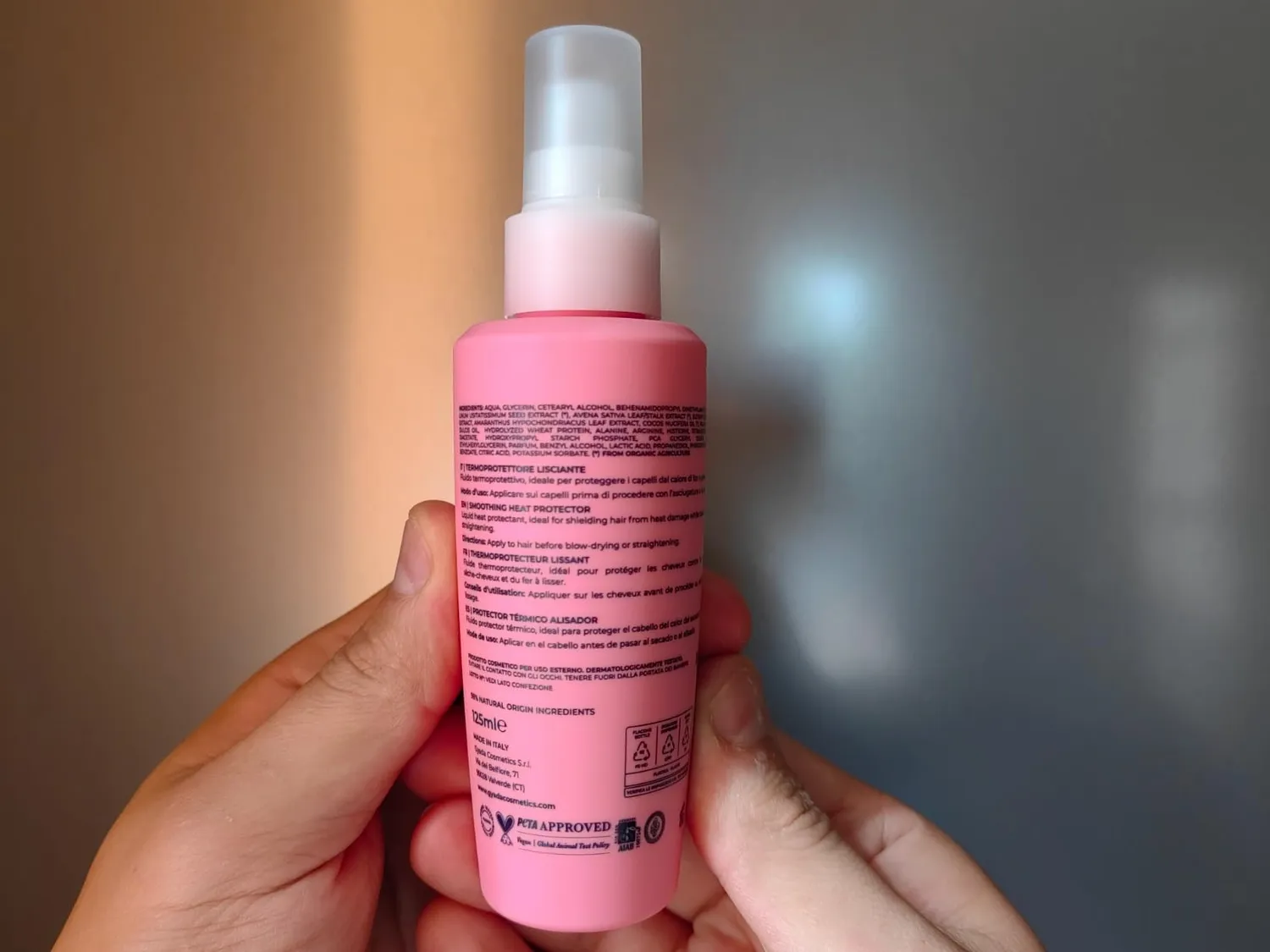Gyada Lisciante Termoprotettore Fluido 125 ml 230°