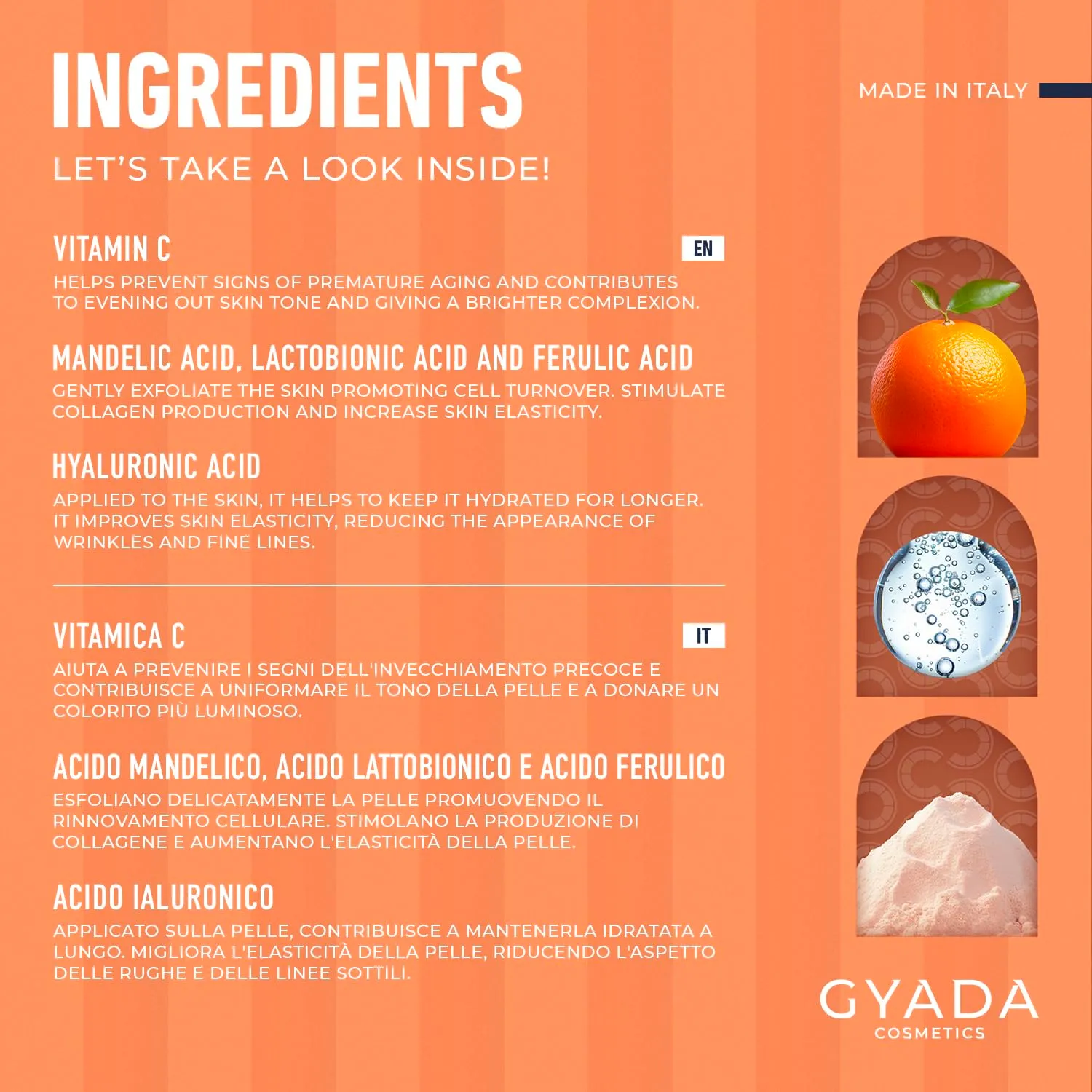 Gyada Radiance Siero Viso Illuminante Vitamina C 30 ml
