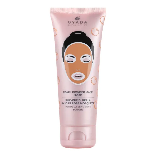 Gyada Pearl Powder Mask Rose Maschera Viso 75 ml Mature