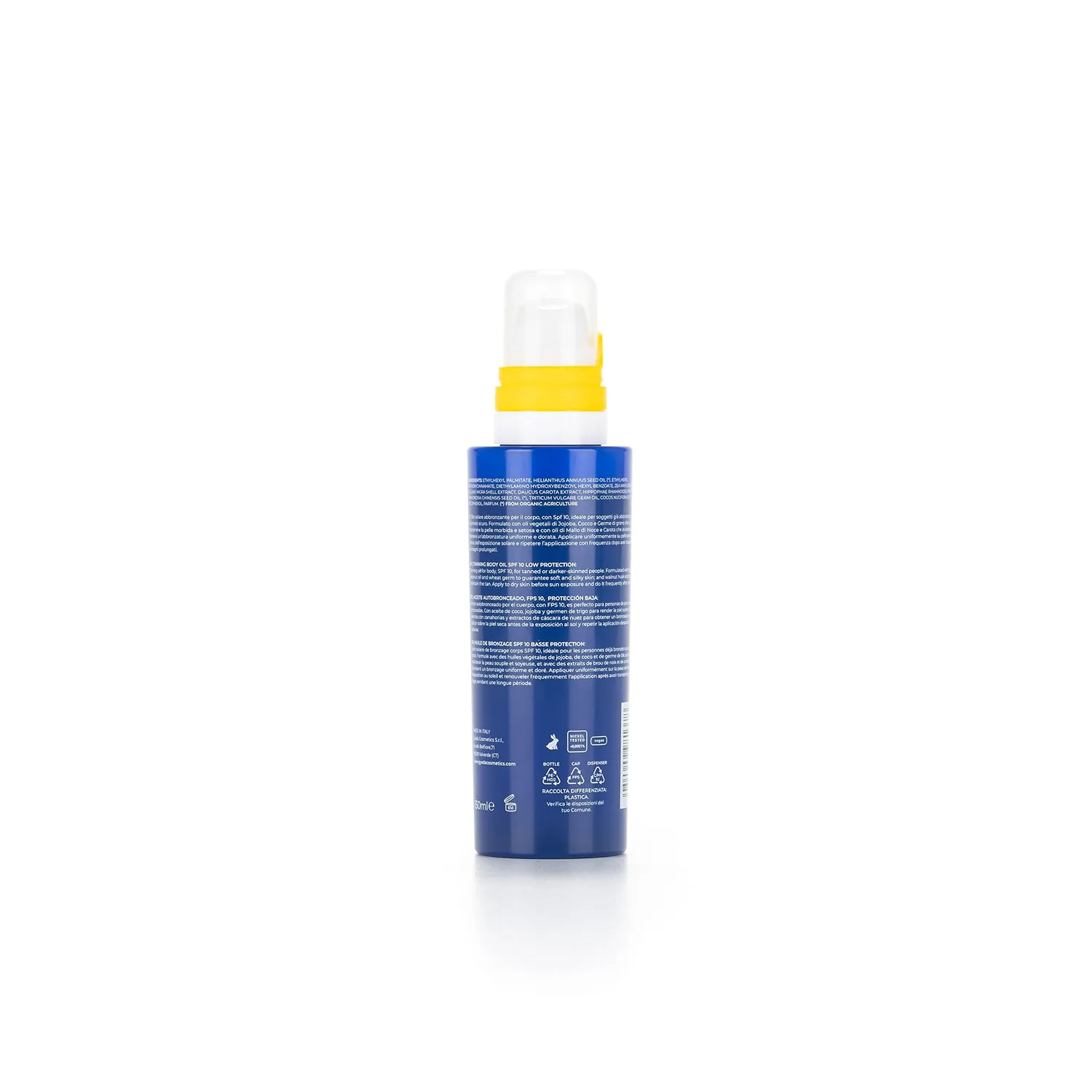 Gyada Cosmetics Solari Olio Abbronzante SPF10 150ml