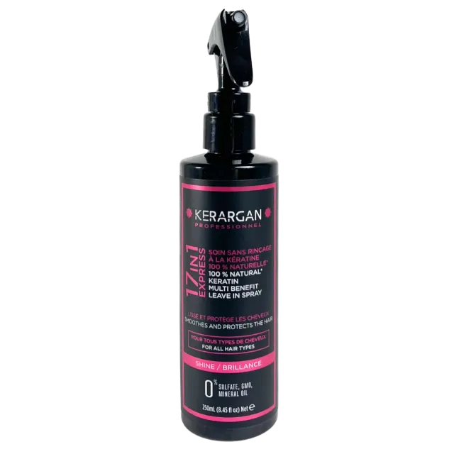 Kerargan Cheratina spray 17 in 1 termoprotettore brillantezza