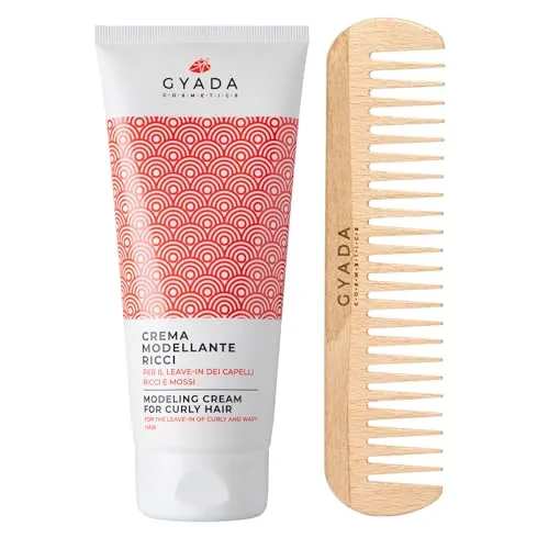 Gyada Cosmetics Modellante Ricci crema capelli 200 ml + pettine