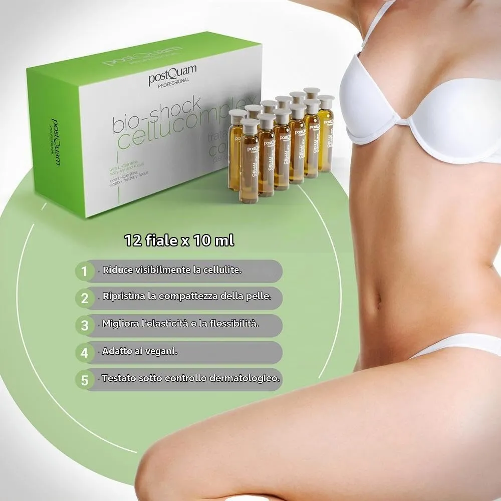 Postquam Body Sculpt Anticellulite fiale 12x10 ml rassodanti