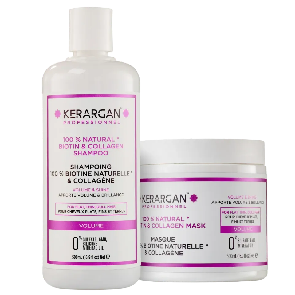 Kerargan Biotine Collagene duo capelli shampoo+maschera 2x500 ml