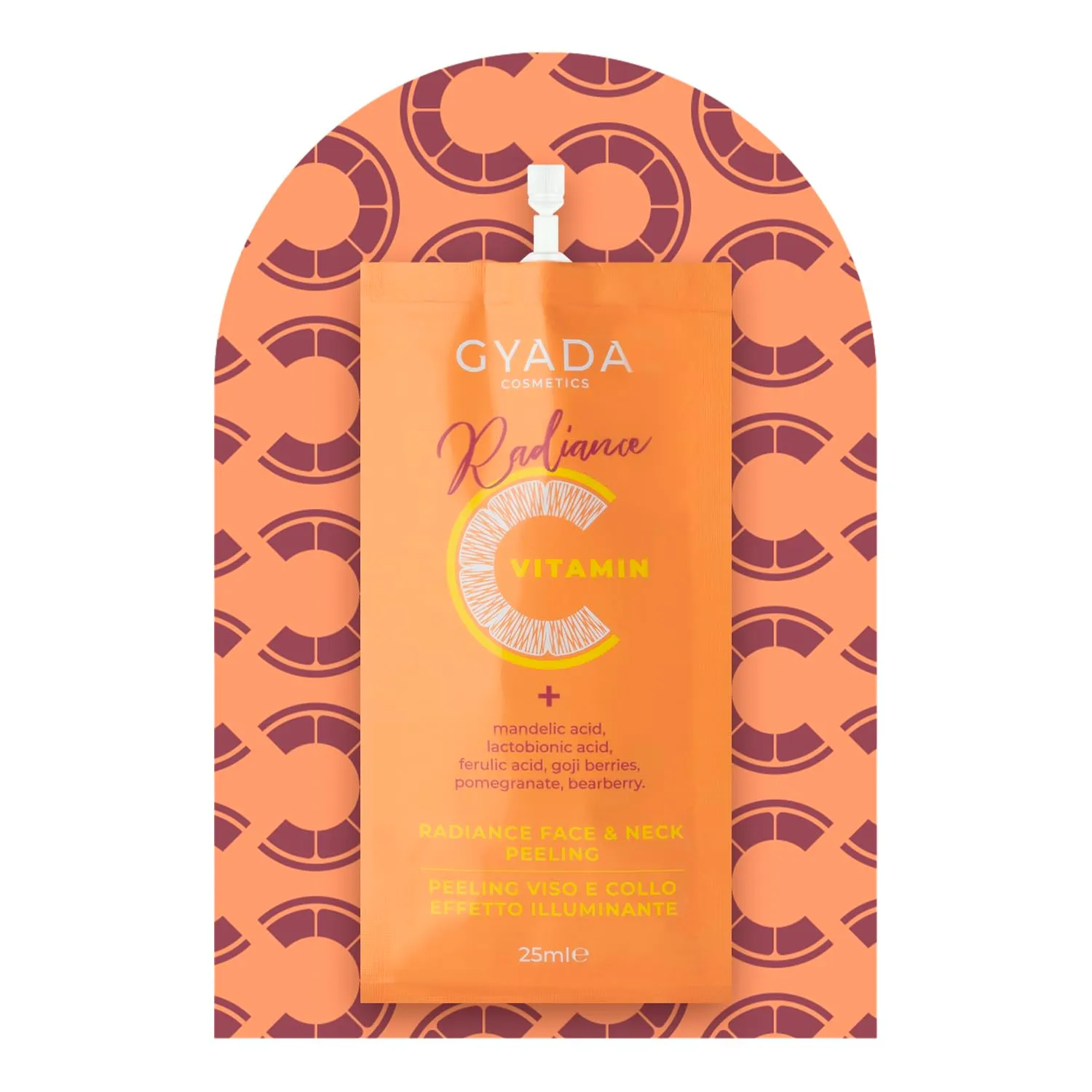 Gyada Cosmetics Radiance Peeling viso collo 25 ml vitamina C