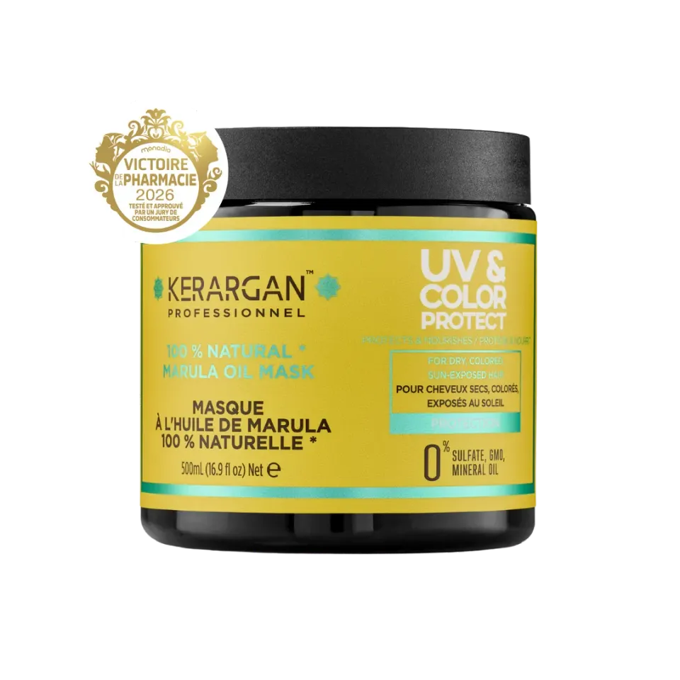 Kerargan UV Color Protect Maschera Marula capelli secchi colorati