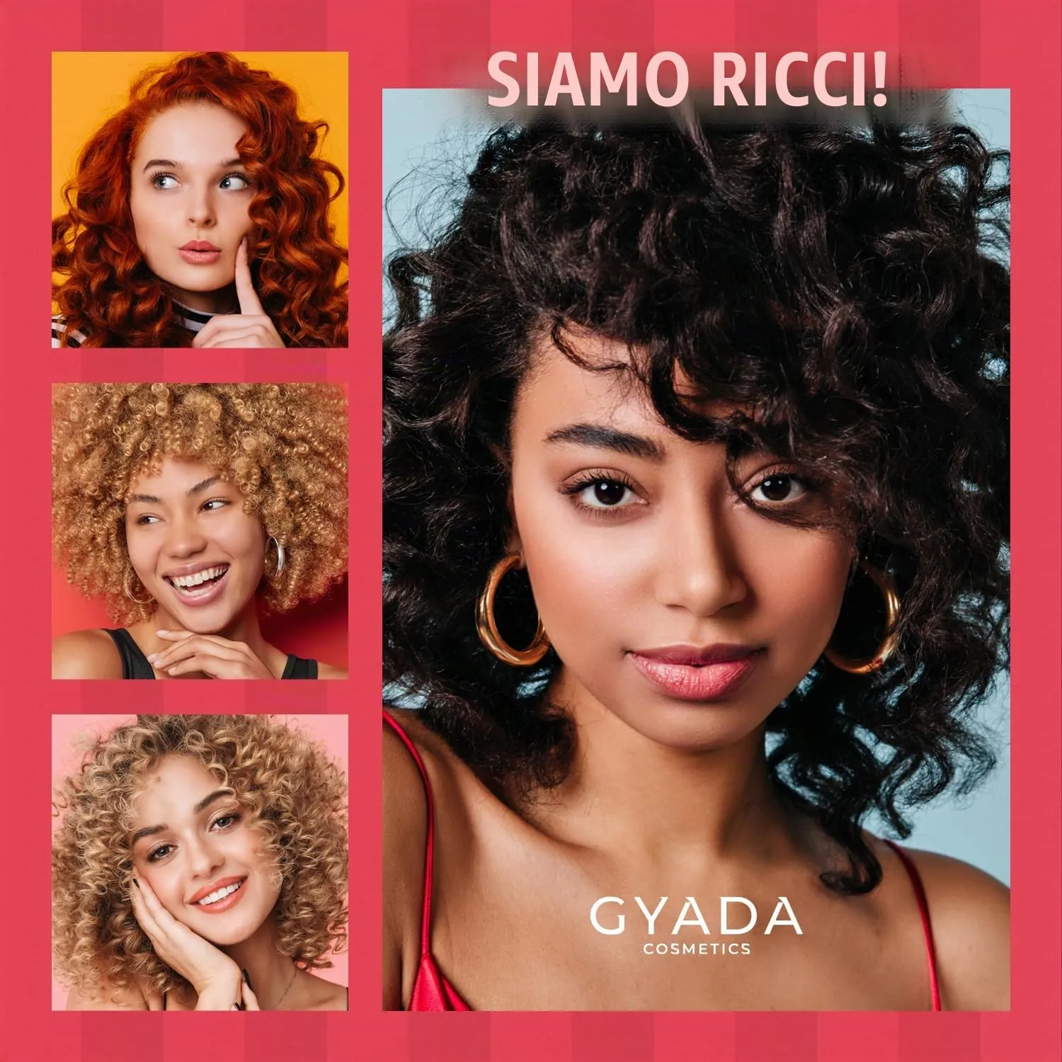 Gyada Cosmetics Modellante Ricci crema capelli 200 ml + pettine
