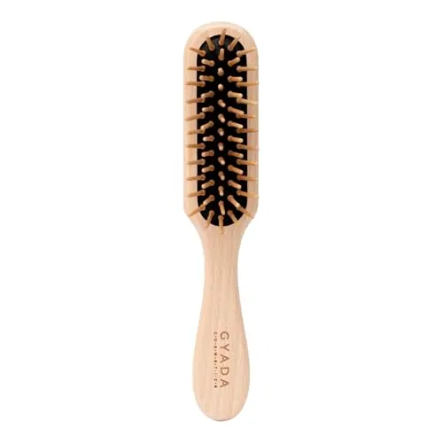 Gyada Spazzola Rettangolare Small Faggio Capelli Corti