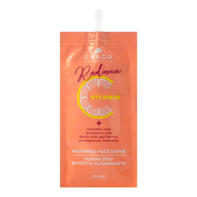 Gyada Radiance Scrub Viso 25 ml Vitamina C Illuminante