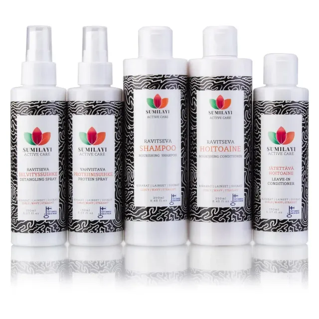 Sumilayi Active Care set capelli completo 5 pezzi nutriente